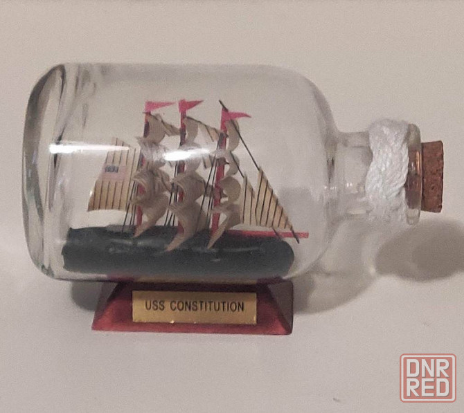 Подарочный сувенир "Корабль в бытылке" Донецк - изображение 1