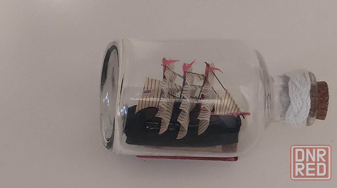 Подарочный сувенир "Корабль в бытылке" Донецк - изображение 3