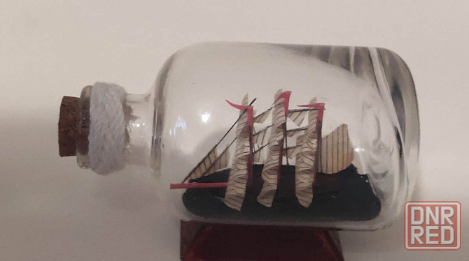 Подарочный сувенир "Корабль в бытылке" Донецк - изображение 4