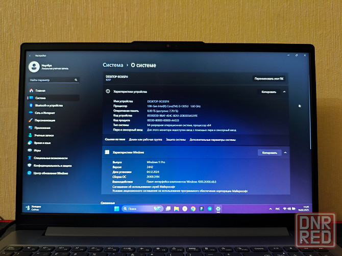 ноутбук Lenovo уже с windows 11, покупал 12.09.2024 за 45 т.р. Донецк - изображение 1