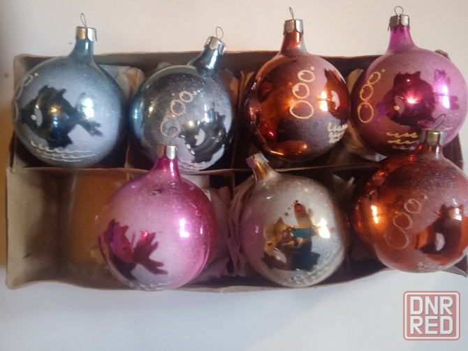 Ёлочные игрушки набор ссср Донецк - изображение 2