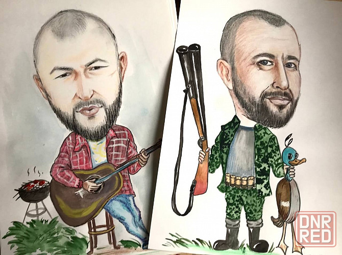 шарж на заказ Донецк - изображение 3