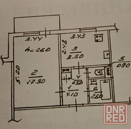 1 ком. квартира, ул. Артёма Донецк - изображение 2