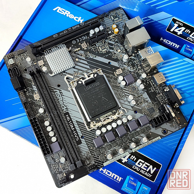 H610M-HVS ASRock 2DDR4 Socket LGA1700 Донецк - изображение 2
