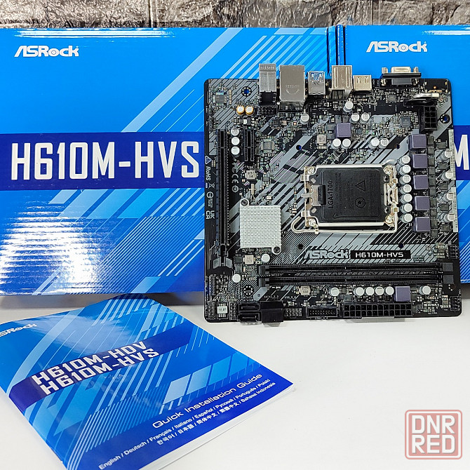 H610M-HVS ASRock 2DDR4 Socket LGA1700 Донецк - изображение 4