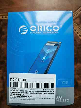 1 Tб SSD M.2 NVMe Orico J10, 3500 Mb/s, PCIe 3.0x4 Донецк
