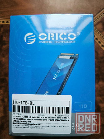 1 Tб SSD M.2 NVMe Orico J10, 3500 Mb/s, PCIe 3.0x4 Донецк - изображение 2