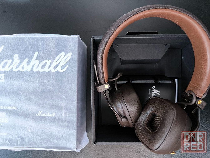 Marshall Major V оригинал 100%, новые коричневые Донецк - изображение 4