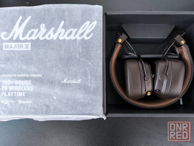 Marshall Major V оригинал 100%, новые коричневые Донецк - изображение 3