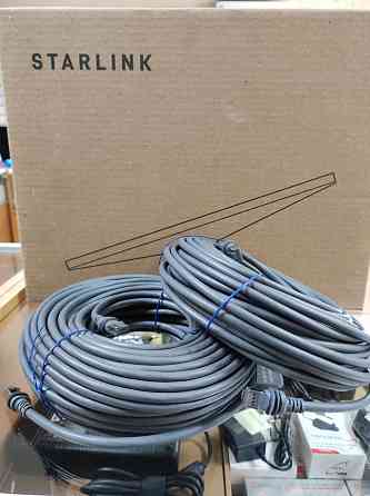 Кабель для Starlink Gen 3, водонепроницаемый спутниковый 23м, 30,5м Донецк