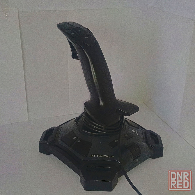 Джойстик Logitech attack 3 для пк Донецк - изображение 1