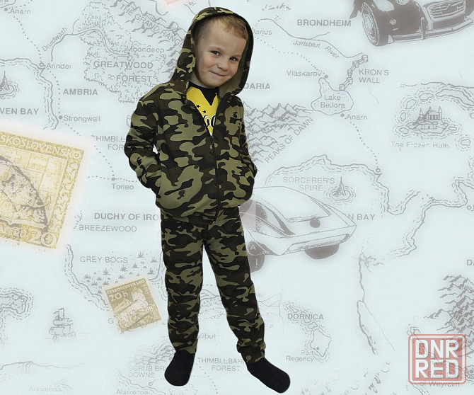 Костюм военный на 4-5 лет Донецк - изображение 1