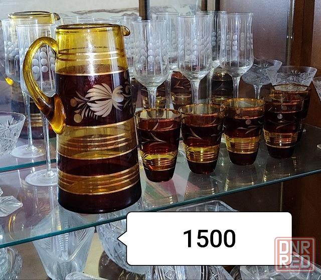 Продам посуду: сервизы,вазы,кувшины,графины,бокалы,турка Донецк - изображение 3