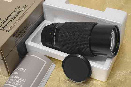 Фотообъектив SEARS 80-200mm f 4 0 Macro Zoom Lens Multicoated Донецк