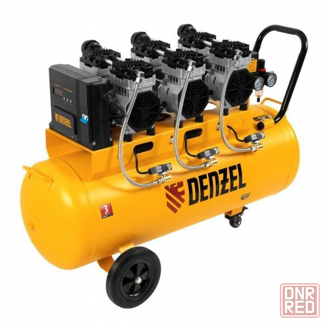 Компрессор безмасляный, малошумный DENZEL DLS 2250/100 Донецк - изображение 1