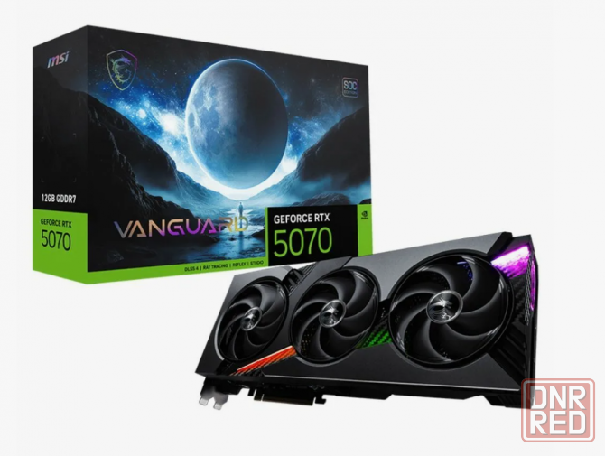 Видеокарта NVIDIA GeForce RTX 5070 (12GB GDDR7) MSI Vanguard Донецк - изображение 1