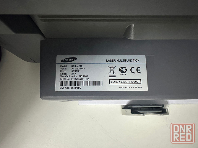Мфу лазерный Samsung SCX-4200 черно-белая печать, A4 Донецк - изображение 2