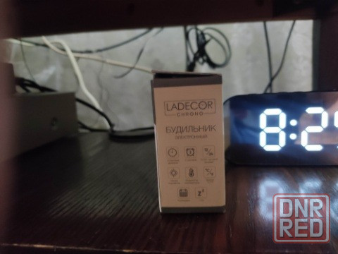 Электронные настольные часы,новые,показуют,время,дату,темп воздуха Донецк - изображение 3