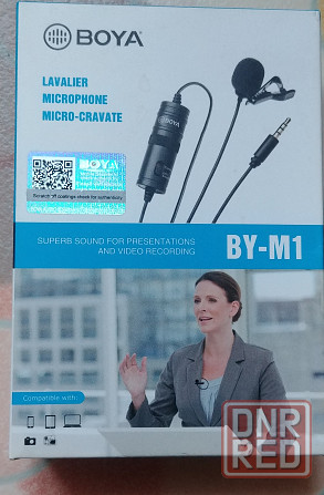 Микрофон петличный BOYA BY M1. Новый. Донецк - изображение 1