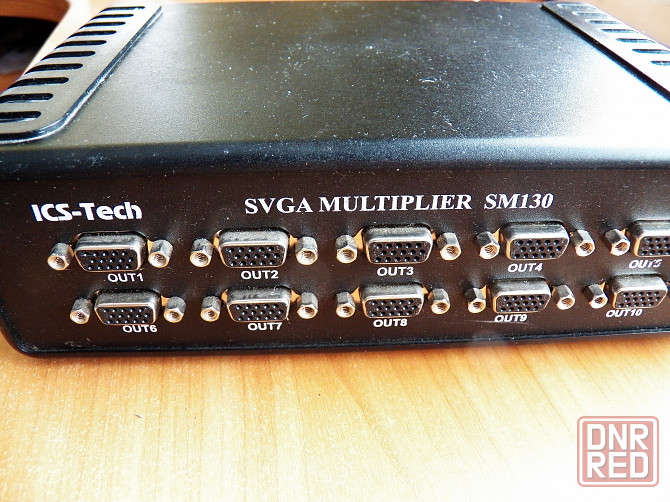 Vga multiplier разветвитель ics-tech sm 130 сплиттер 10 портов Донецк - изображение 6