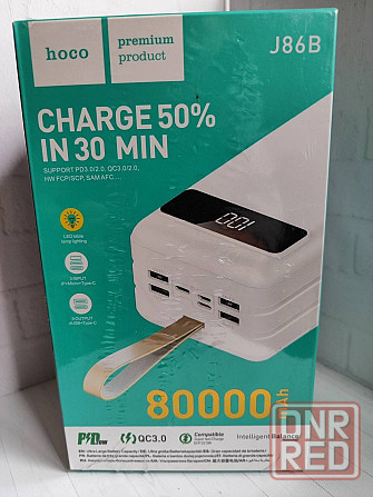Hoco J86B 80000mAh внешний аккумулятор Донецк - изображение 1