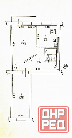 2-х комн. в стадии ремонта, ул. Краснофлотская, документы готовы. Донецк - изображение 3