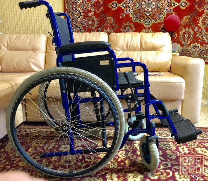 инвалидную коляску три новые складные лёгкие для дома и улицы и две коляски с туалетом есть доставлю Донецк - изображение 1