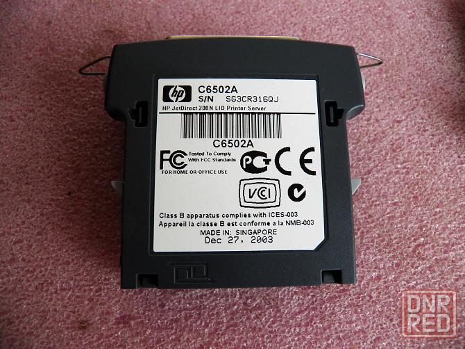 Параллельный Порт HP JetDirect 200N HP LJ 1300 1150 2300, C6502A Донецк - изображение 2