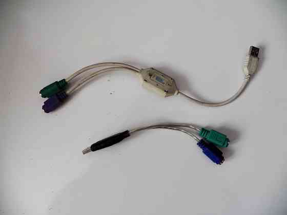Адаптер Переходник ps2 usb для клавиатуры и мыши Донецк