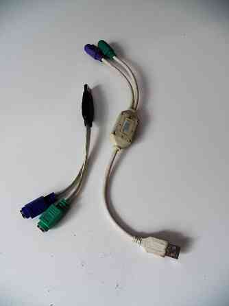 Адаптер Переходник ps2 usb для клавиатуры и мыши Донецк