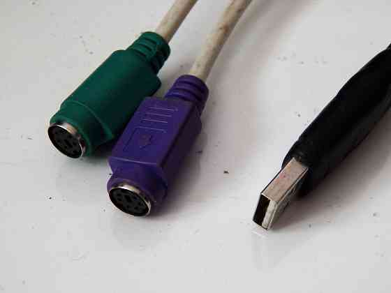 Адаптер Переходник ps2 usb для клавиатуры и мыши Донецк