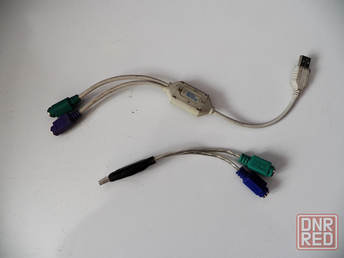 Адаптер Переходник ps2 usb для клавиатуры и мыши Донецк - изображение 1