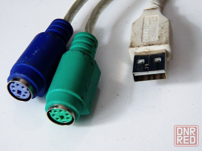 Адаптер Переходник ps2 usb для клавиатуры и мыши Донецк - изображение 4