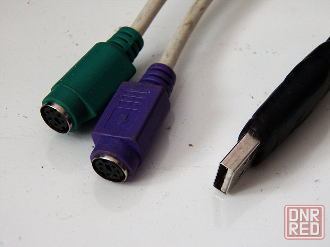 Адаптер Переходник ps2 usb для клавиатуры и мыши Донецк - изображение 3