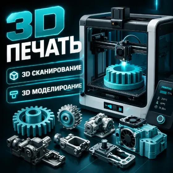 3D Печать Донецк, Харцызск, Макеевка Донецк