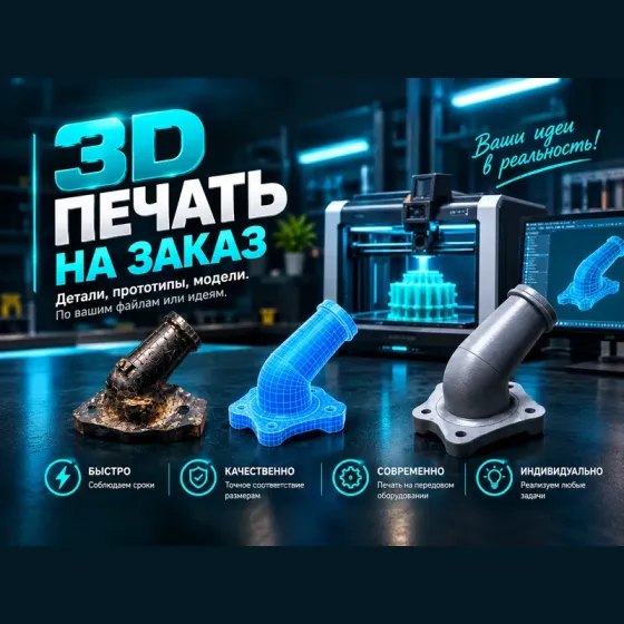 3D Печать Донецк, Харцызск, Макеевка Донецк