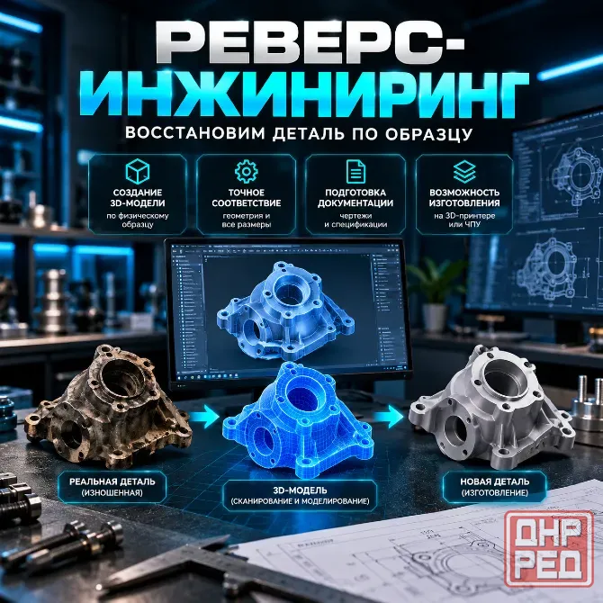 3D Печать Донецк, Харцызск, Макеевка Донецк - изображение 5