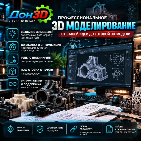 3D моделирование, Донецк, Харцызск, Макеевка Донецк