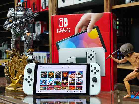 Nintendo switch Oled New 512gb+чип Донецк