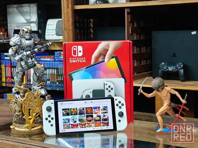 Nintendo switch Oled New 512gb+чип Донецк - изображение 2