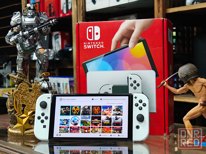 Nintendo switch Oled New 512gb+чип Донецк - изображение 1