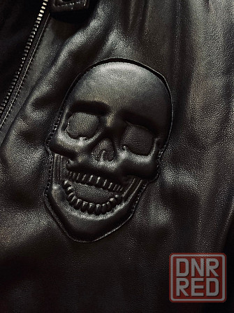 Кожаная куртка Philipp Plein - Оригинал - Италия Донецк - изображение 2