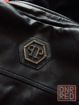 Кожаная куртка Philipp Plein - Оригинал - Италия Донецк - изображение 4