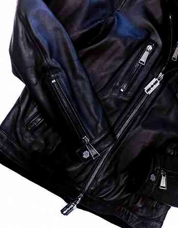 Кожаный бомбер Philipp Plein - Италия - Оригинал Макеевка