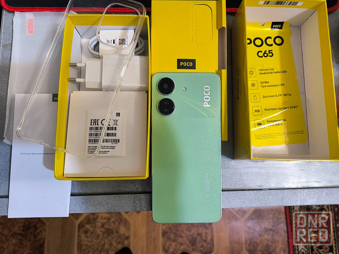 Новый!!! Pосо C65 8/256 Гб NFC global Донецк - изображение 1