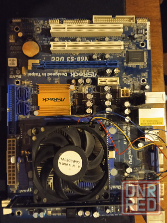 Комплект плата ASRock N68-S3 UCC и проц Athlon II x3 455 Донецк - изображение 1