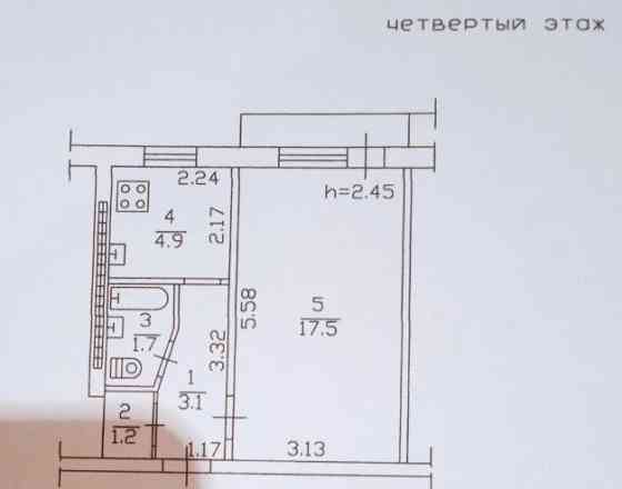 Продаю 1-комнатную квартиру в Пролетарском районе, ул. Раздольная, Молоко Донецк
