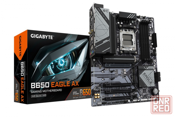 Гарантия 12 месяцев Gigabyte B650 EAGLE AX (AM5, ATX) Новая Донецк - изображение 1