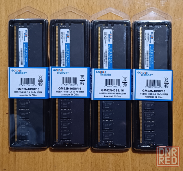 DDR5 GOLGEN MEMORY 16gb GM52N40S8/16 Гарантия 12 месяцев Донецк - изображение 1