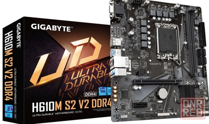 GIGABYTE H610M S2 V2 DDR4 LGA 1700 Новая Гарантия Донецк - изображение 1